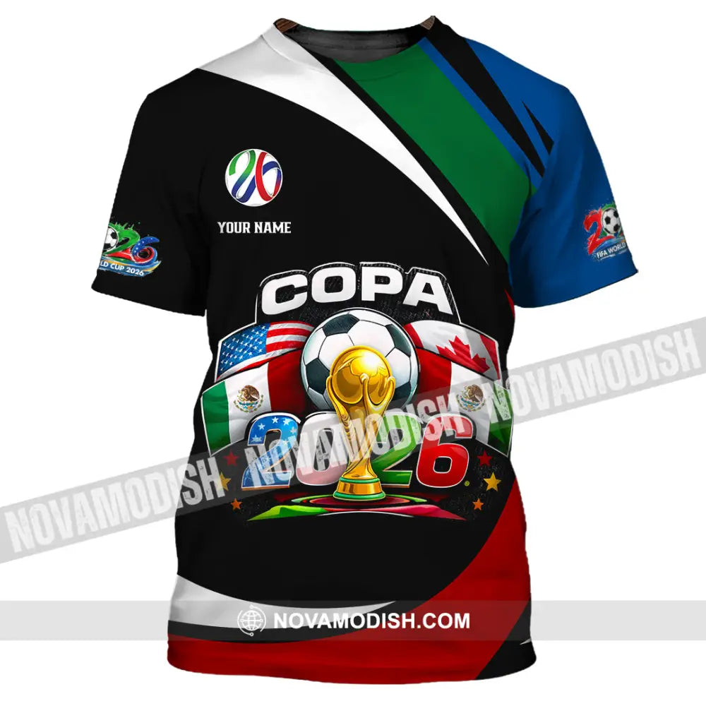 Unisex Shirt - Custom COPA 2026 3D Shirt - T-Shirt / S - T-shirt