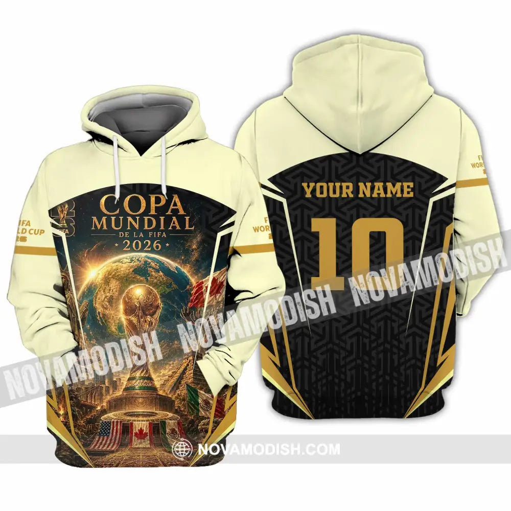 Unisex Shirt - Custom Copa Mundial World Cup 2026 Shirt - Hoodie / S - T-shirt