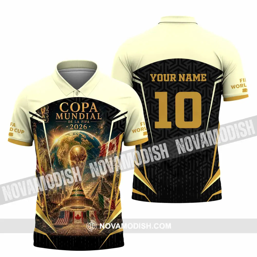 Unisex Shirt - Custom Copa Mundial World Cup 2026 Shirt - Polo Shirt / S - T-shirt