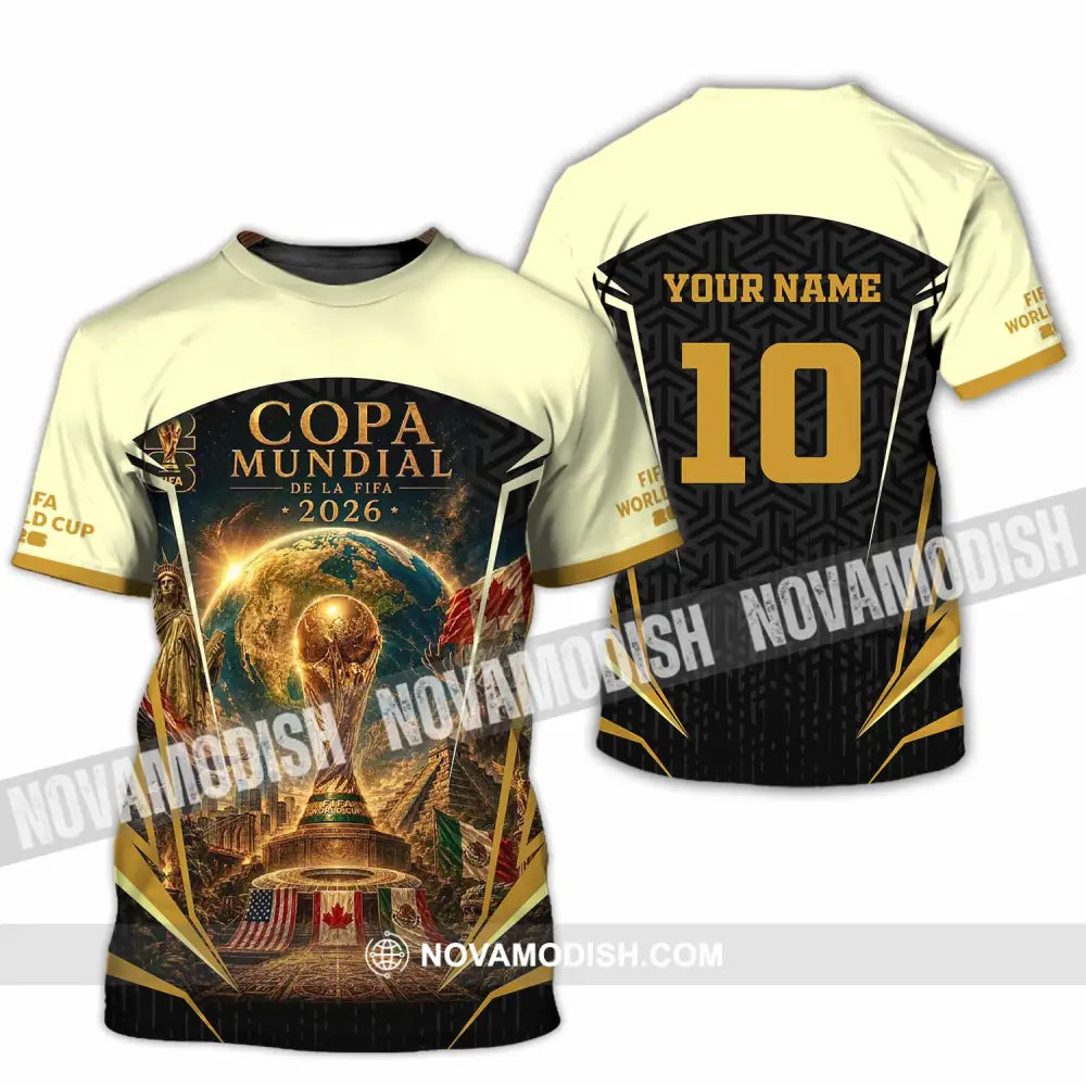 Unisex Shirt - Custom Copa Mundial World Cup 2026 Shirt - T-Shirt / S - T-shirt