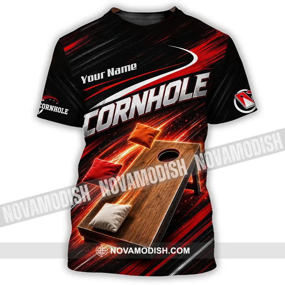Unisex Shirt - Custom Cornhole Shirt - T-Shirt / S - T-shirt