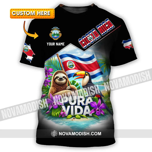Unisex Shirt - Custom Costa Rica 3D Shirt T-shirt