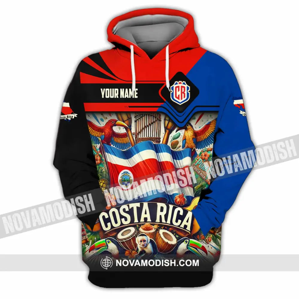 Unisex Shirt - Custom Costa Rica Shirt Hoodie / S T-shirt