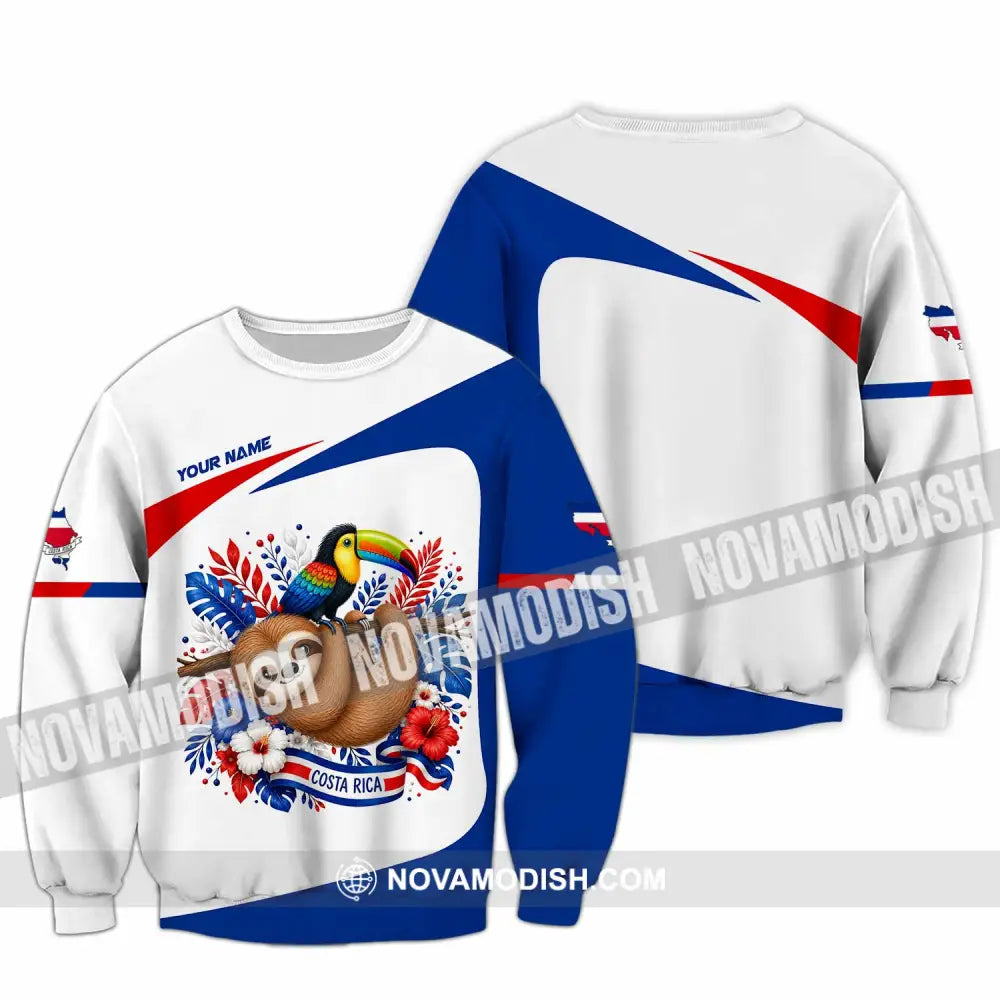 Unisex Shirt - Custom Costa Rica Shirt - Long Sleeve / S - T-shirt