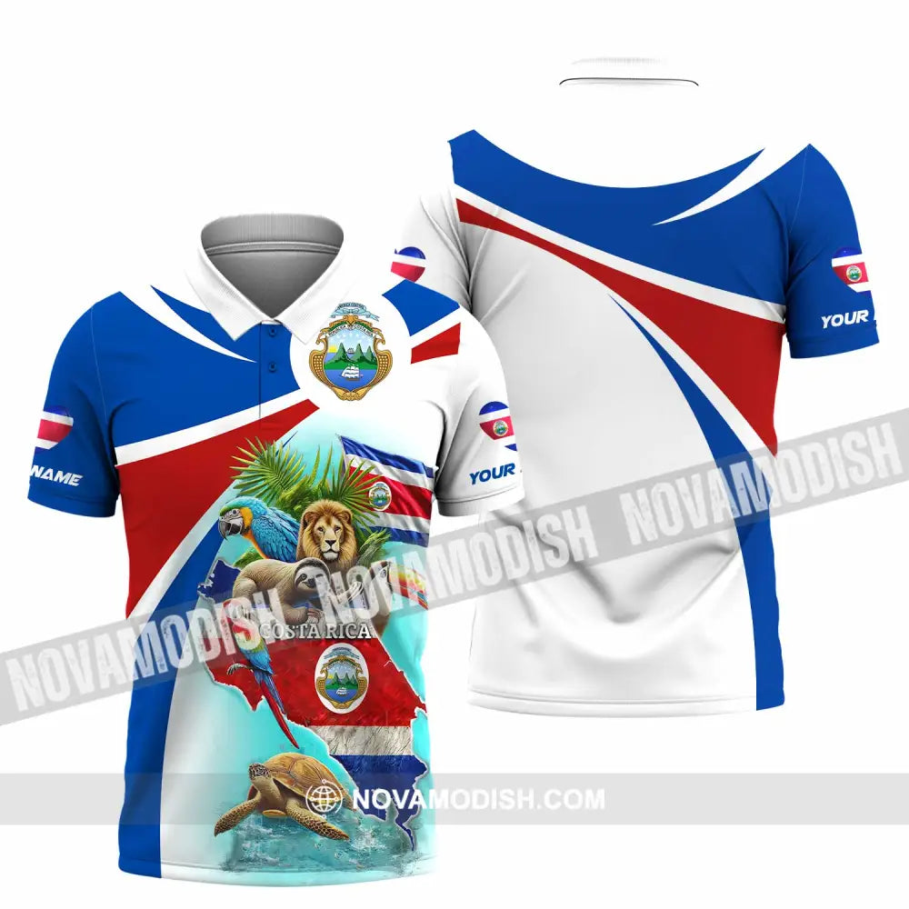 Unisex Shirt - Custom Costa Rica Shirt Polo Shirt / S T-shirt