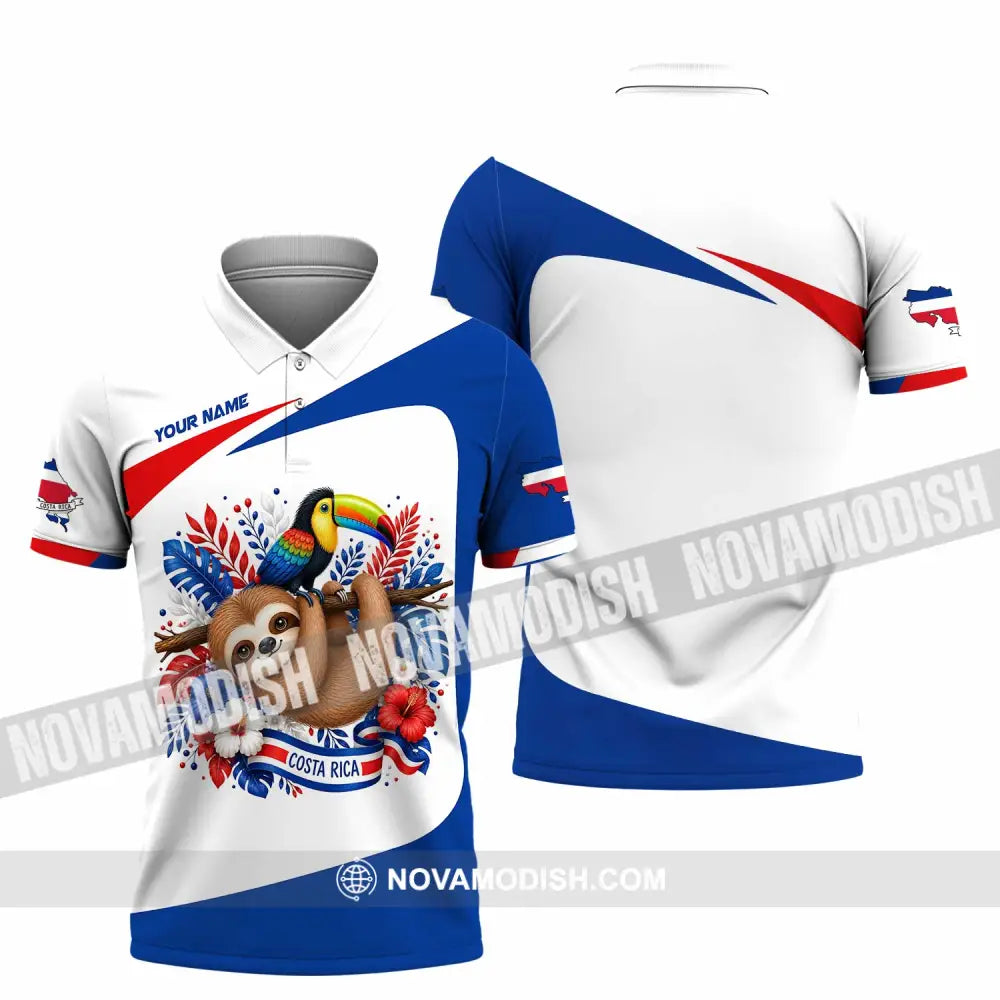 Unisex Shirt - Custom Costa Rica Shirt - Polo Shirt / S - T-shirt