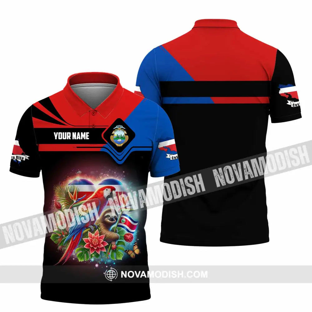 Unisex Shirt - Custom Costa Rica Shirt Polo Shirt / S T-shirt