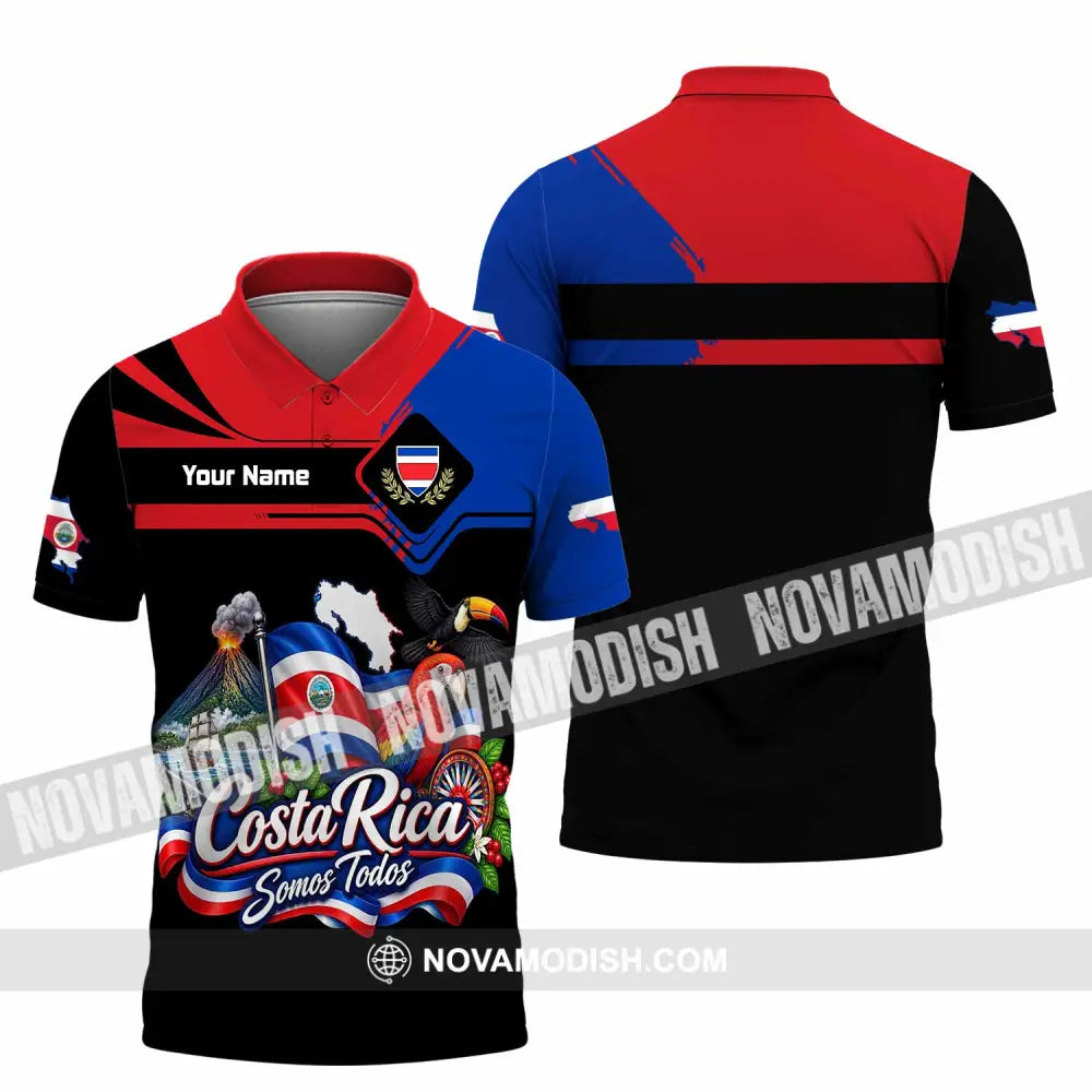 Unisex Shirt - Custom Costa Rica Shirt - Polo Shirt / S - T-shirt