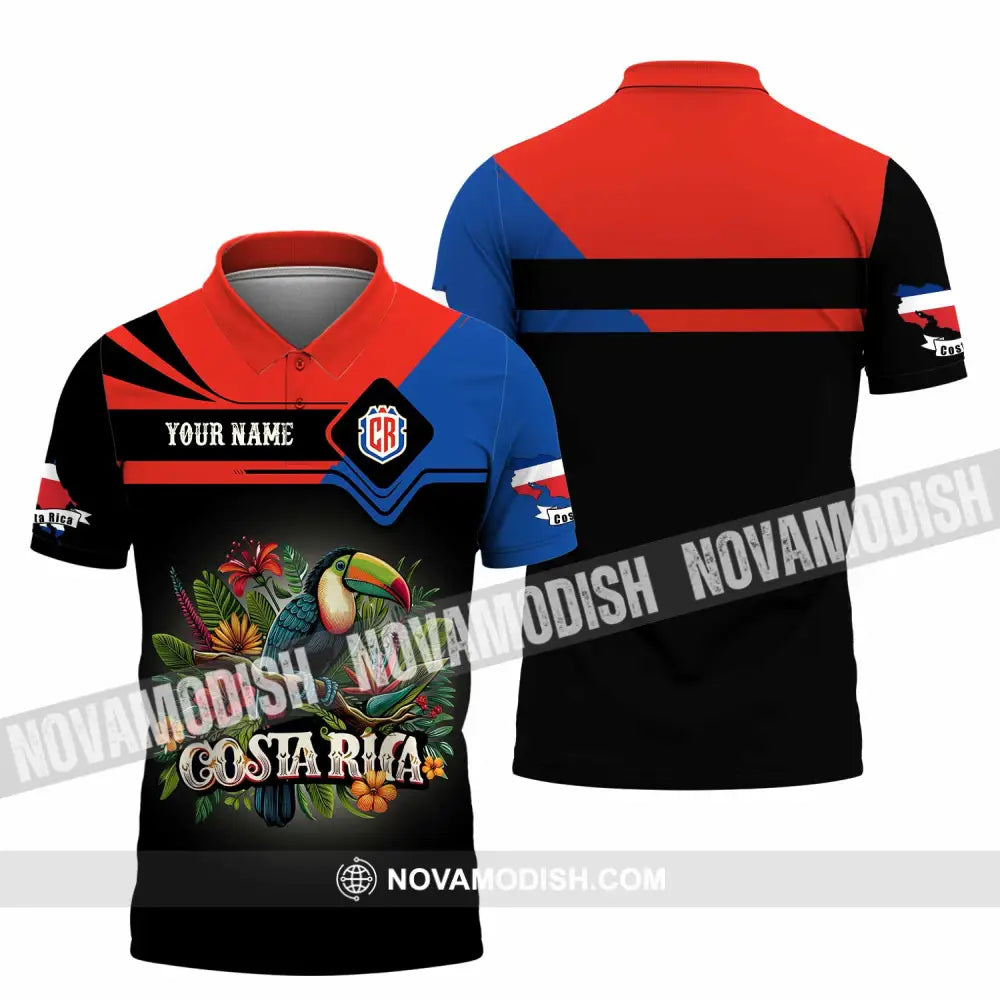 Unisex Shirt - Custom Costa Rica Shirt Polo Shirt / S T-shirt