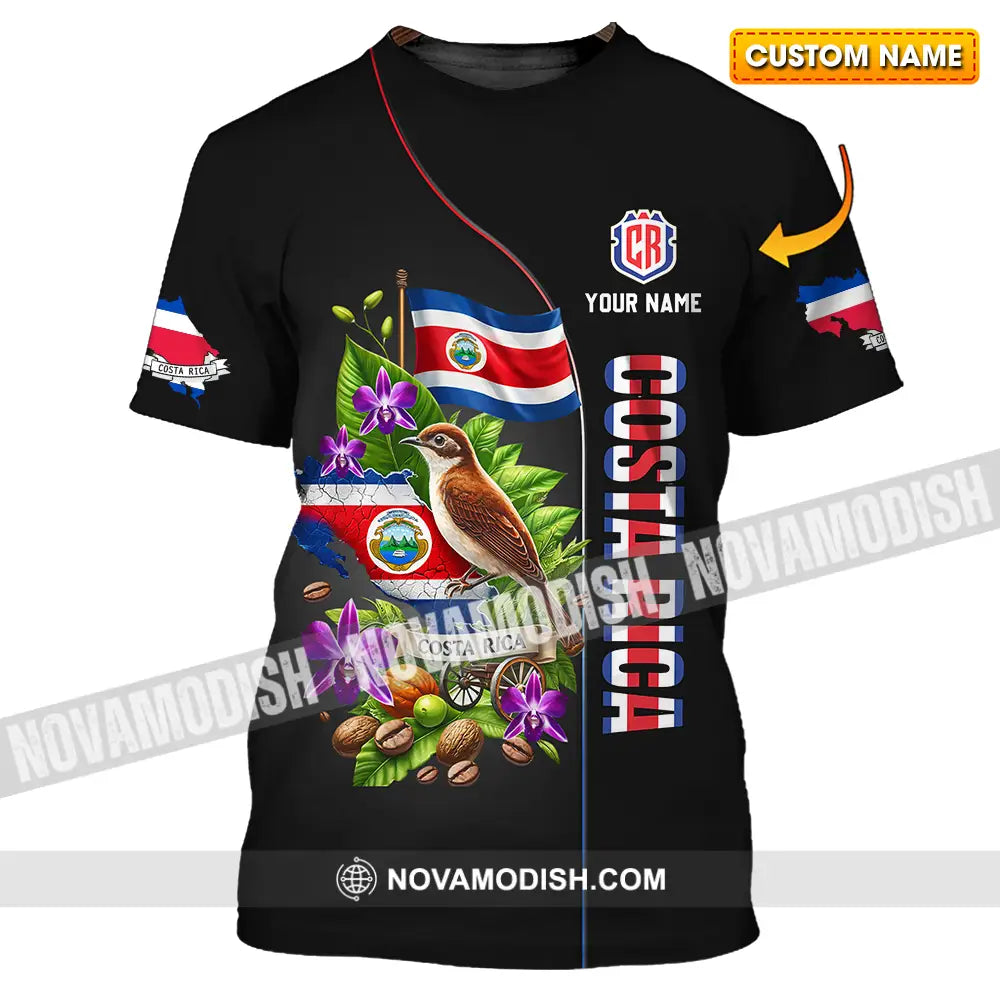 Unisex Shirt - Custom Costa Rica Pura Vida 3D Shirt T-shirt