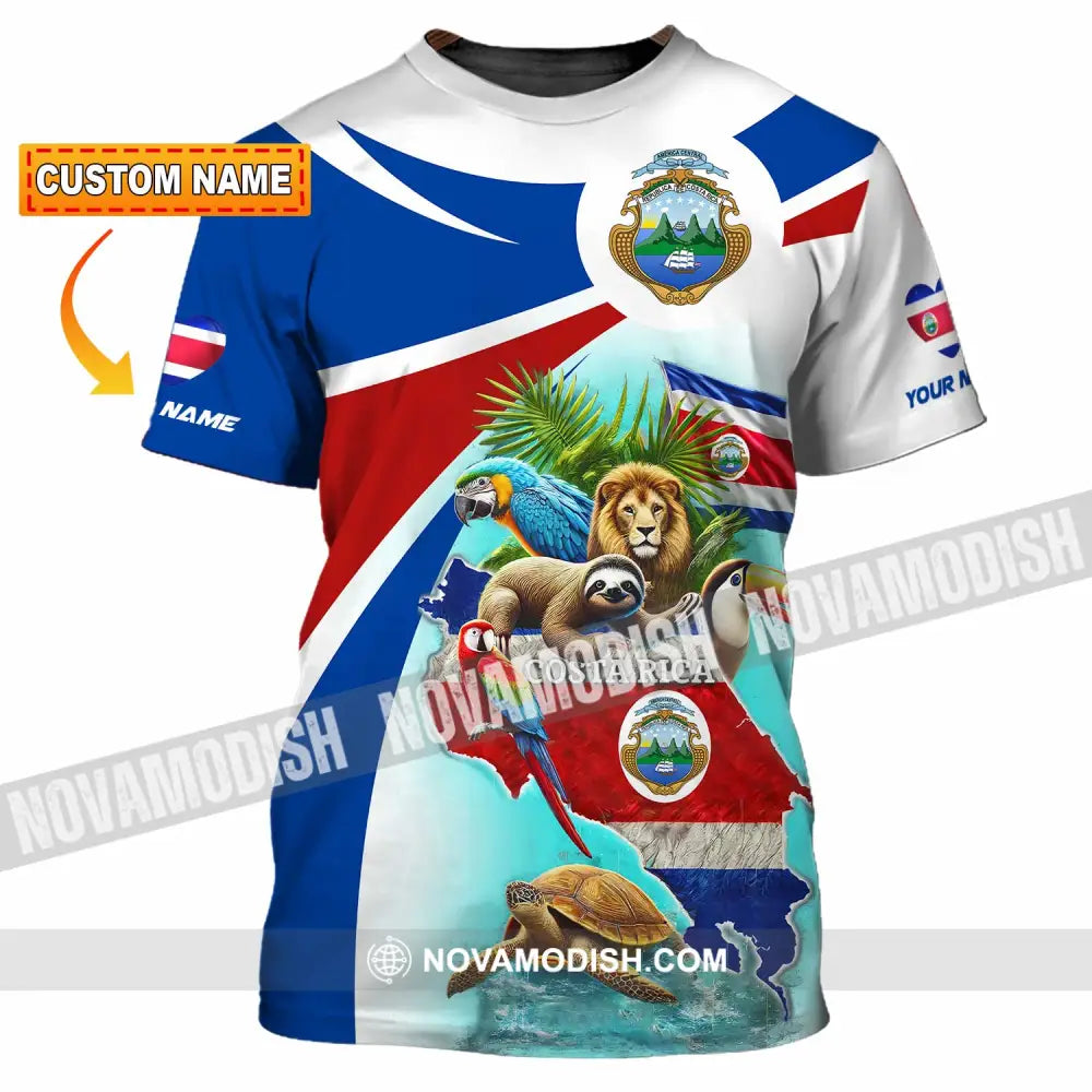 Unisex Shirt - Custom Costa Rica Shirt T-shirt