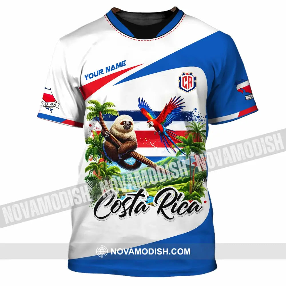 Unisex Shirt - Custom Costa Rica Shirt T-Shirt / S T-shirt