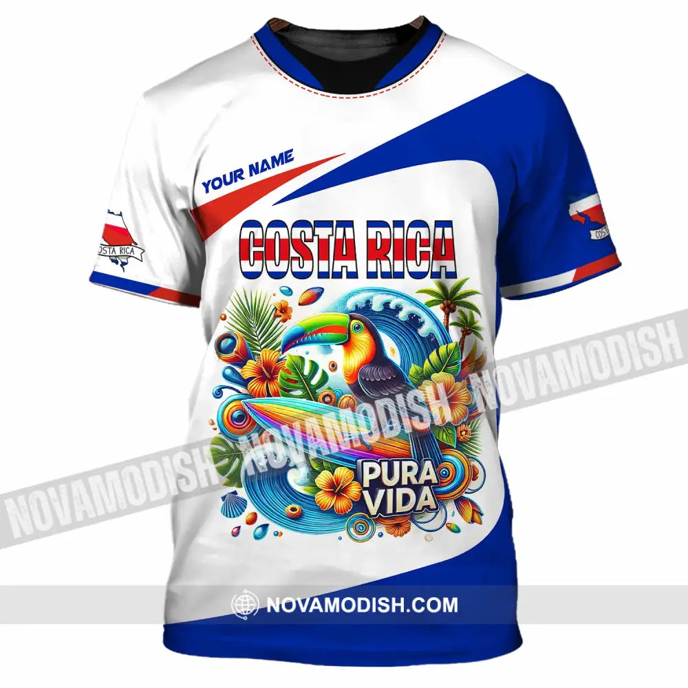 Unisex Shirt - Custom Costa Rica Shirt T-Shirt / S T-shirt