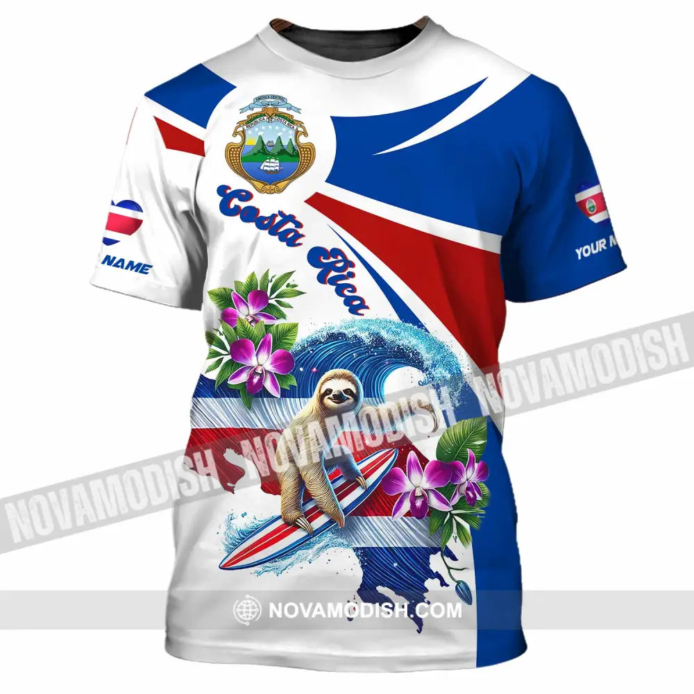 Unisex Shirt - Custom Costa Rica Shirt T-Shirt / S T-shirt