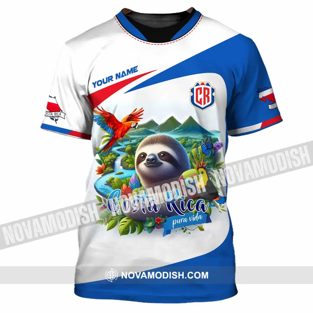 Unisex Shirt - Custom Costa Rica Shirt T-Shirt / S T-shirt