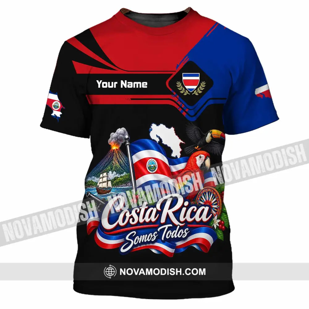 Unisex Shirt - Custom Costa Rica Shirt - T-Shirt / S - T-shirt