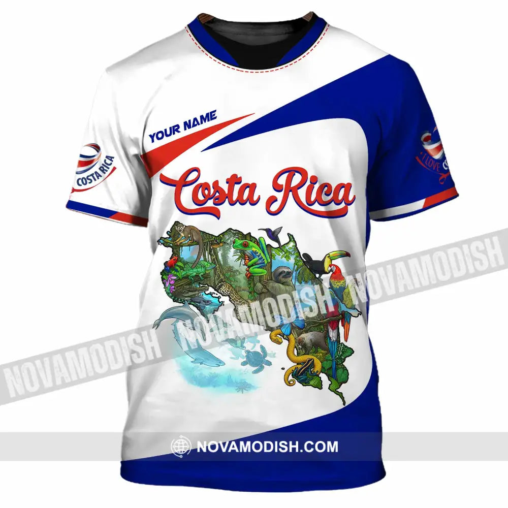 Unisex Shirt - Custom Costa Rica Shirt T-Shirt / S T-shirt