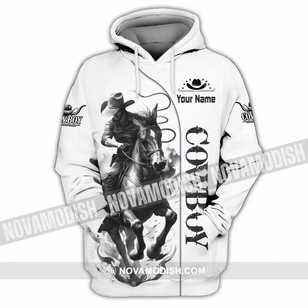 Unisex Shirt - Custom Cowboy Shirt - Hoodie / S - T-shirt