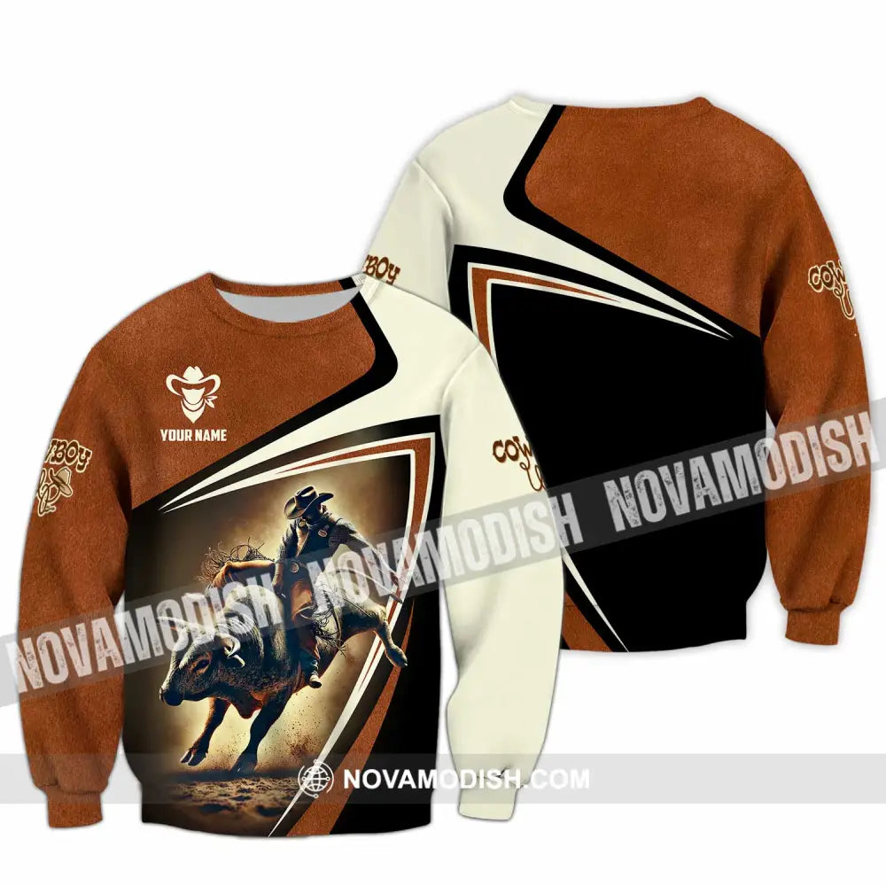 Unisex Shirt - Custom Cowboy Shirt Long Sleeve / S T-shirt