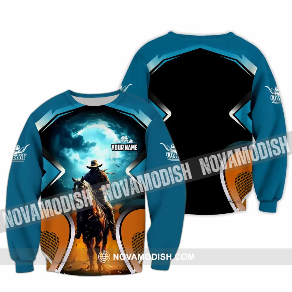 Unisex Shirt - Custom Cowboy Shirt - Long Sleeve / S - T-shirt