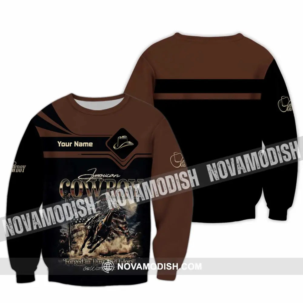 Unisex Shirt - Custom Cowboy Shirt - Long Sleeve / S - T-shirt
