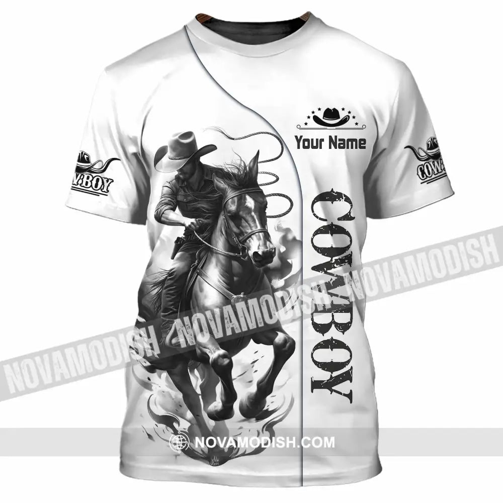 Unisex Shirt - Custom Cowboy Shirt - T-Shirt / S - T-shirt