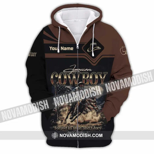 Unisex Shirt - Custom Cowboy Shirt - Zipper Hoodie / S - T-shirt