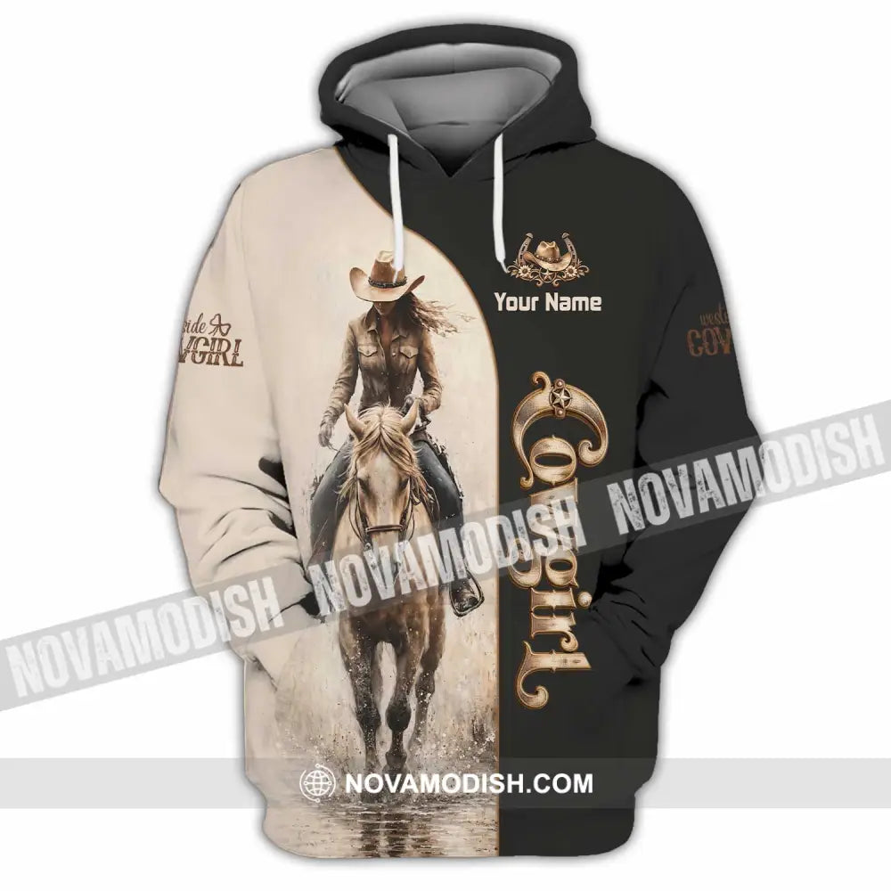 Unisex Shirt - Custom Cowgirl Shirt - Hoodie / S - T-shirt