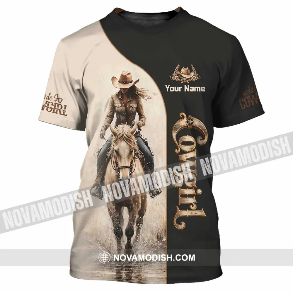 Unisex Shirt - Custom Cowgirl Shirt - T-Shirt / S - T-shirt