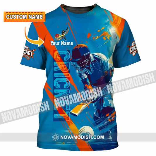 Unisex Shirt - Custom Cricket 3D Shirt T-shirt