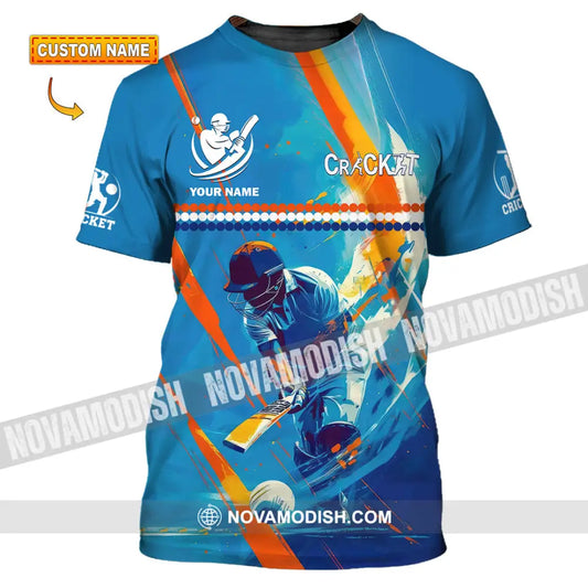 Unisex Shirt - Custom Cricket 3D Shirt T-shirt