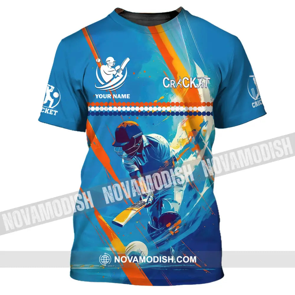 Unisex Shirt - Custom Cricket 3D Shirt T-Shirt / S T-shirt