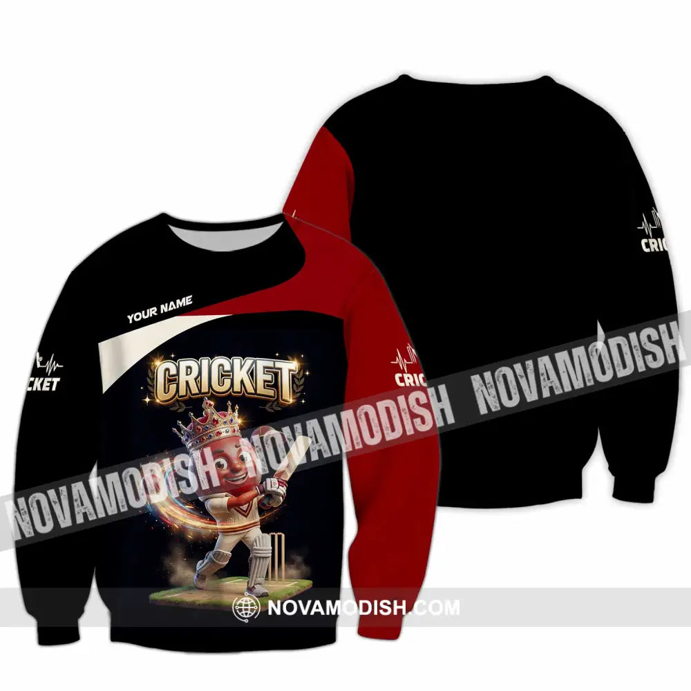 Unisex Shirt - Custom Cricket Shirt - Long Sleeve / S - T-shirt
