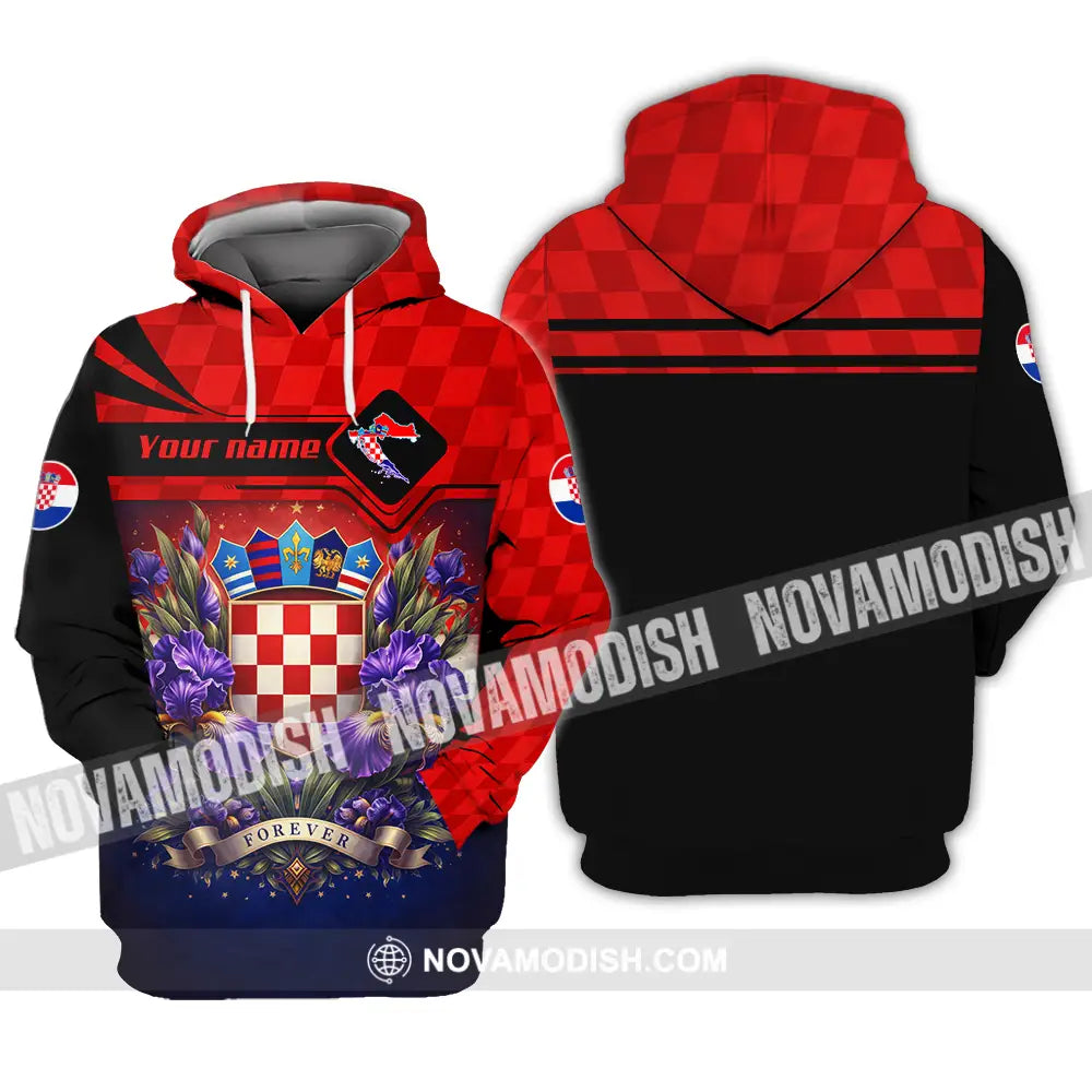 Unisex Shirt - Custom Croatia Fifa World Cup 2026 3D Shirt - Hoodie / S - T-shirt