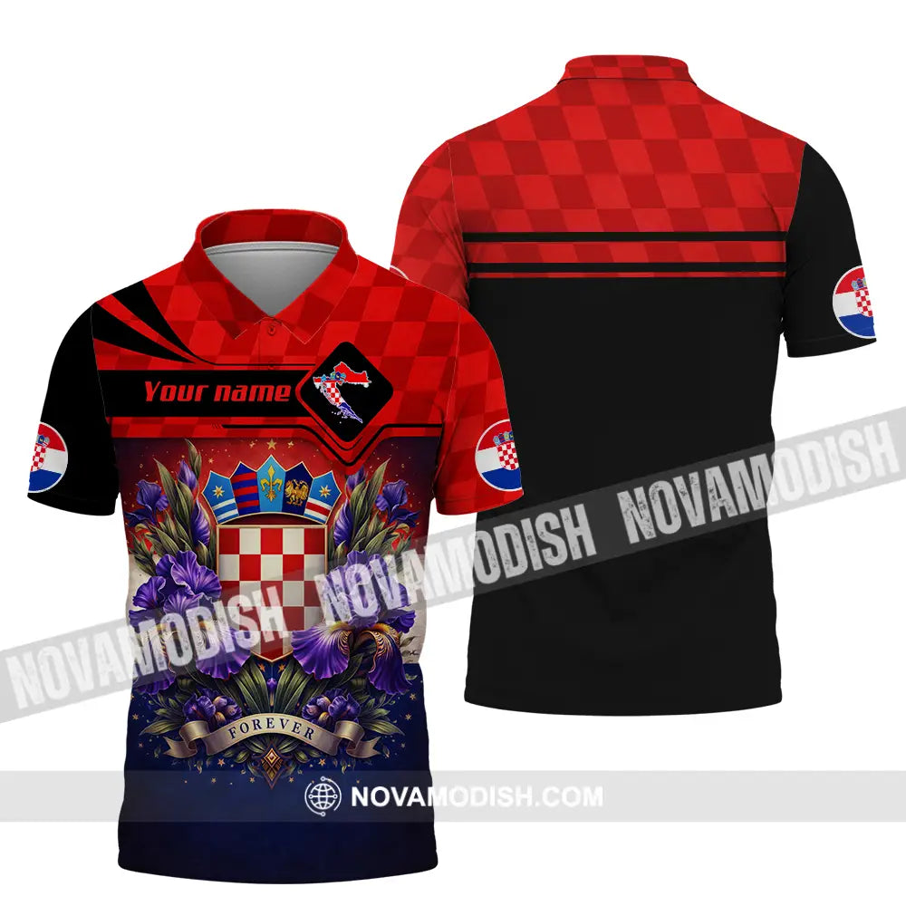 Unisex Shirt - Custom Croatia Fifa World Cup 2026 3D Shirt - Polo Shirt / S - T-shirt