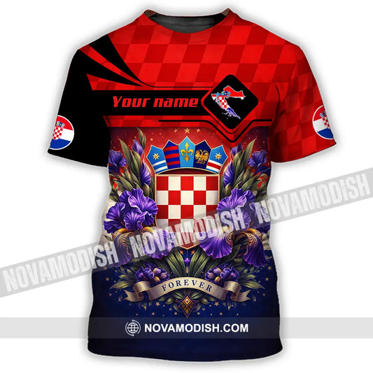 Unisex Shirt - Custom Croatia Fifa World Cup 2026 3D Shirt - T-Shirt / S - T-shirt