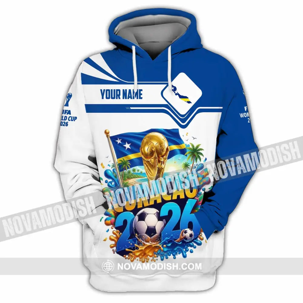 Unisex Shirt - Custom Curacao World Cup 2026 Shirt - Hoodie / S - T-shirt