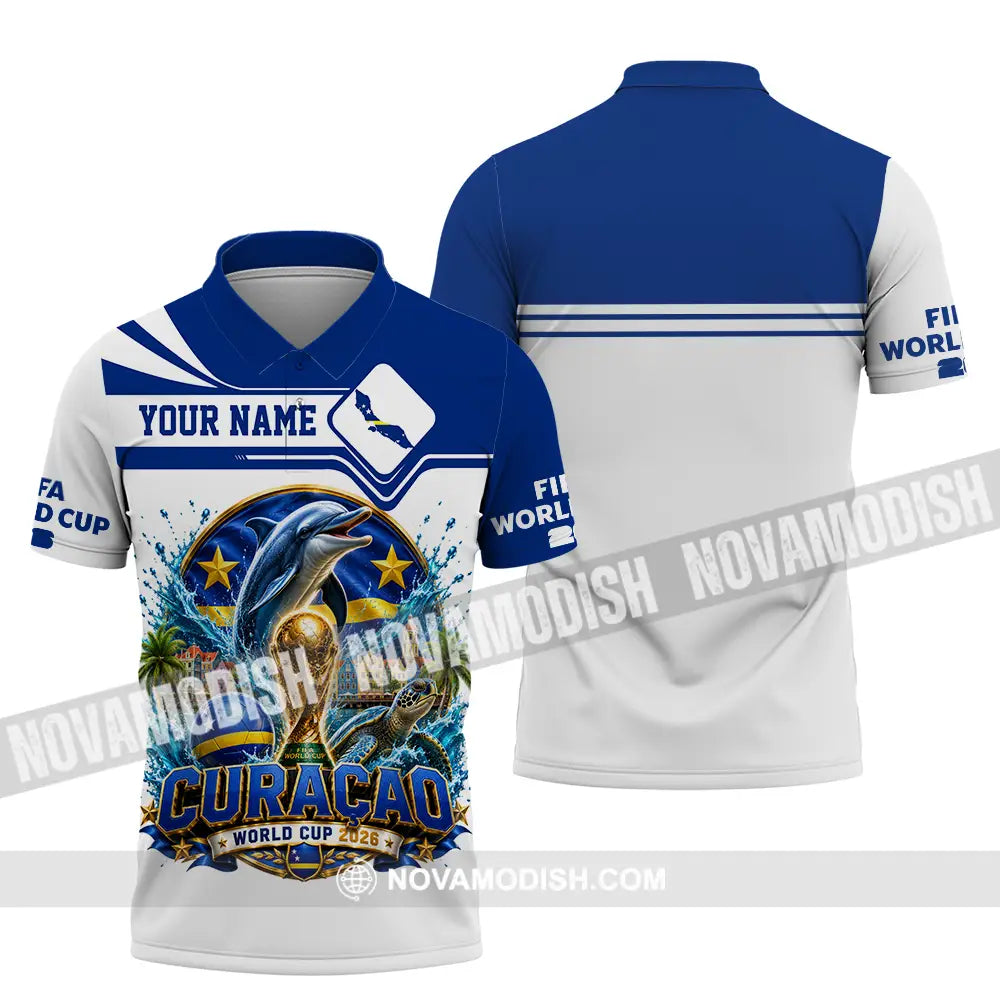 Unisex Shirt - Custom Curacao World Cup 2026 Shirt - Polo Shirt / S - T-shirt
