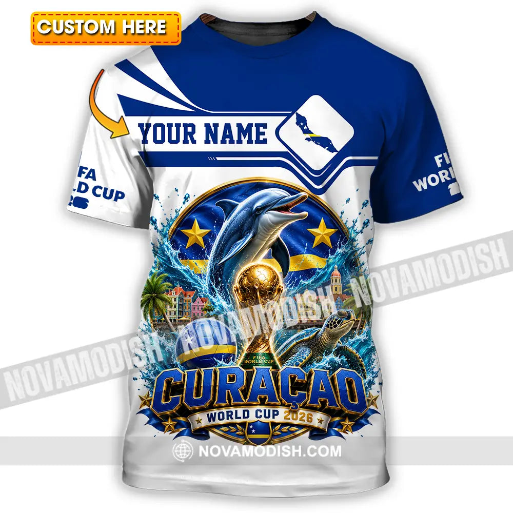 Unisex Shirt - Custom Curacao World Cup 2026 Shirt - T-shirt