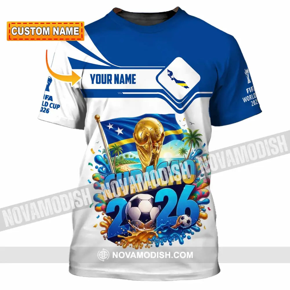Unisex Shirt - Custom Curacao World Cup 2026 Shirt - T-shirt