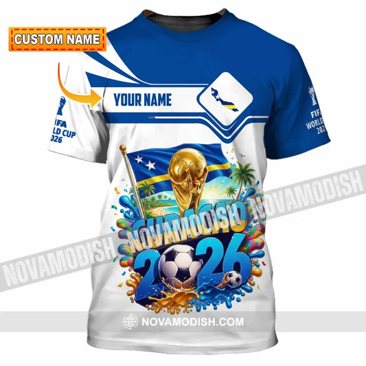 Unisex Shirt - Custom Curacao World Cup 2026 Shirt - T-shirt