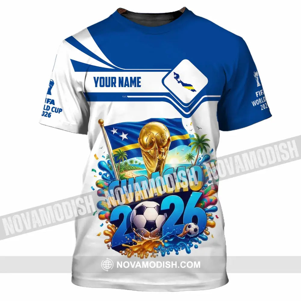Unisex Shirt - Custom Curacao World Cup 2026 Shirt - T-Shirt / S - T-shirt