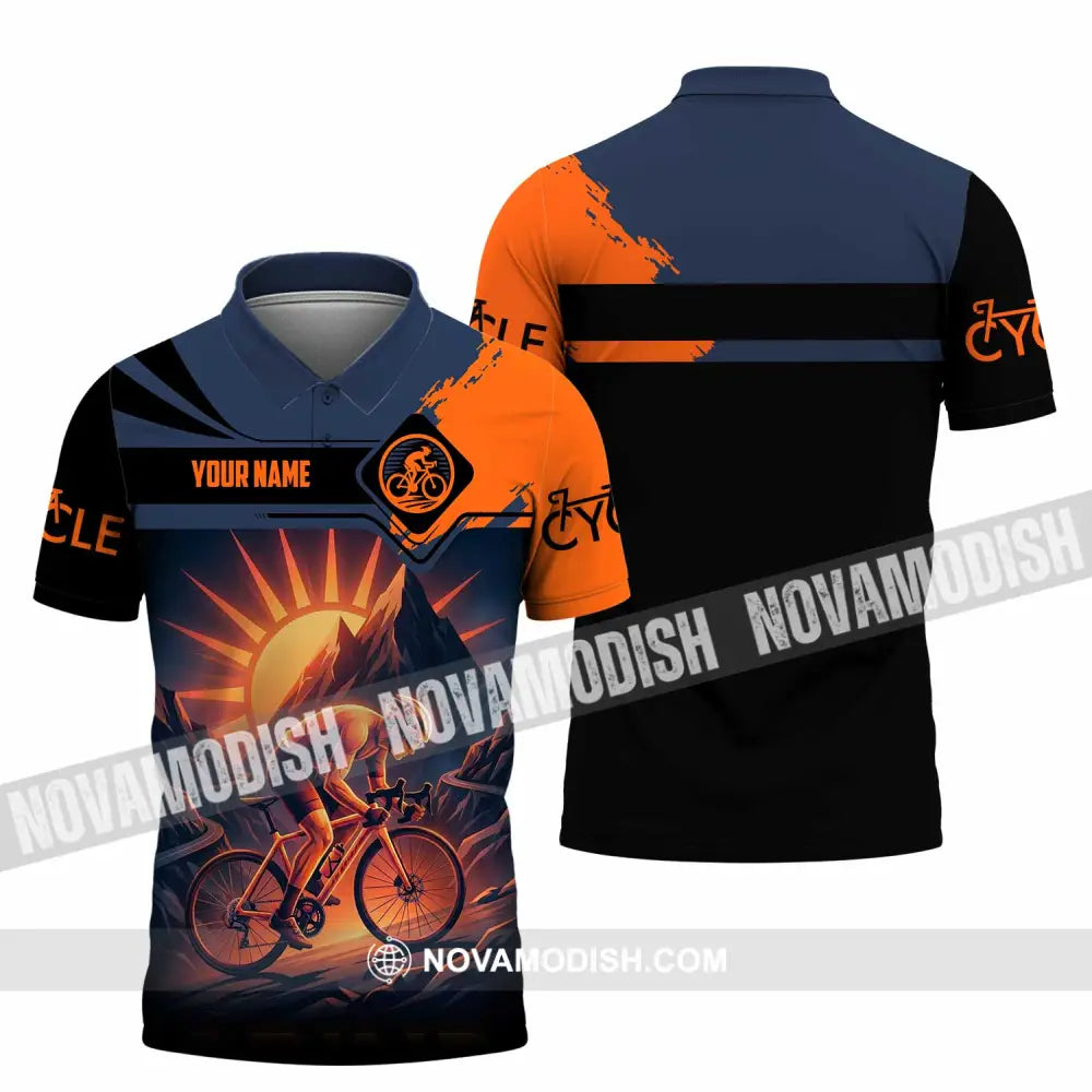 Unisex Shirt - Custom Cycle 3D Shirt Polo Shirt / S T-shirt