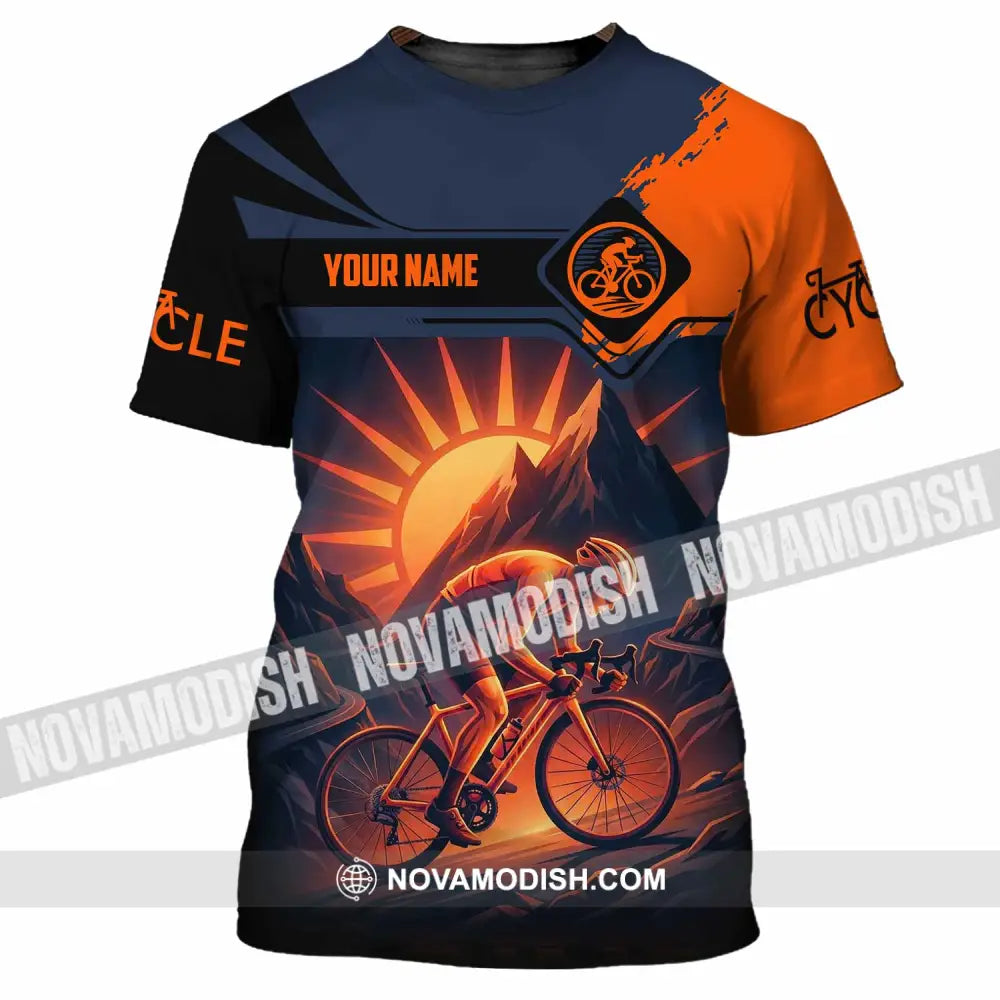 Unisex Shirt - Custom Cycle 3D Shirt T-Shirt / S T-shirt