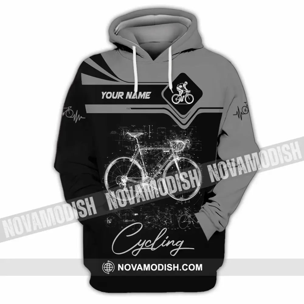 Unisex Shirt - Custom Cycling 3D Shirt - Hoodie / S - T-shirt