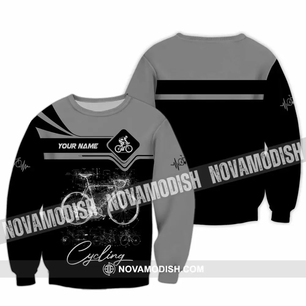 Unisex Shirt - Custom Cycling 3D Shirt - Long Sleeve / S - T-shirt