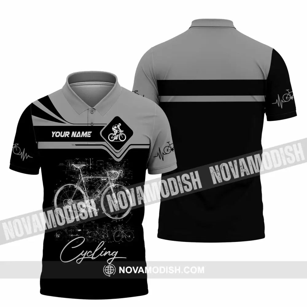Unisex Shirt - Custom Cycling 3D Shirt - Polo Shirt / S - T-shirt