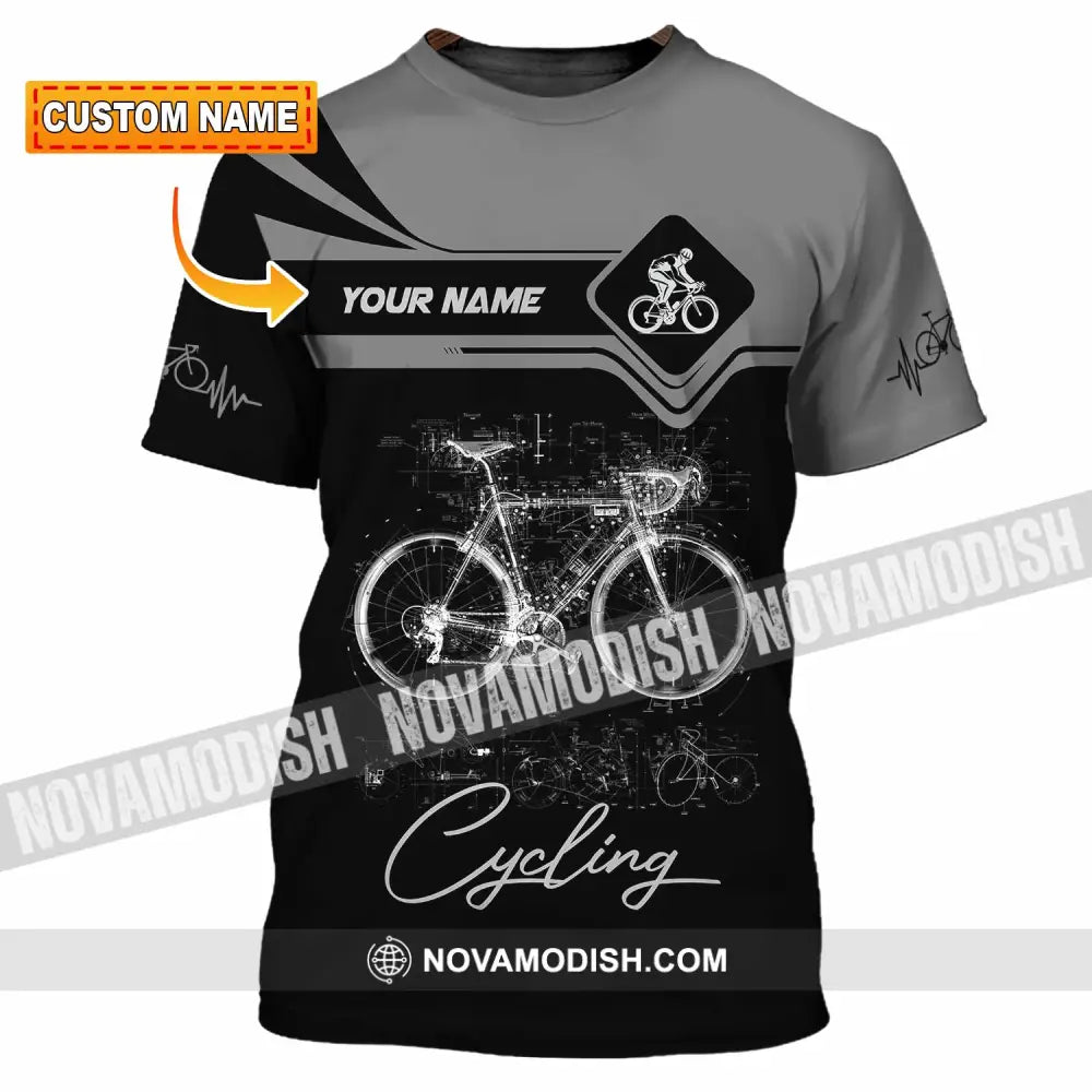 Unisex Shirt - Custom Cycling 3D Shirt - T-shirt