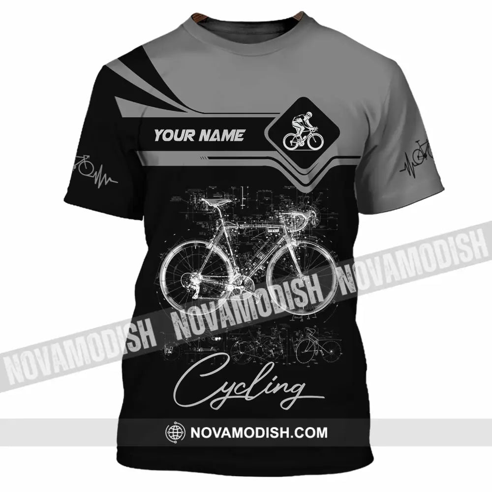 Unisex Shirt - Custom Cycling 3D Shirt - T-Shirt / S - T-shirt