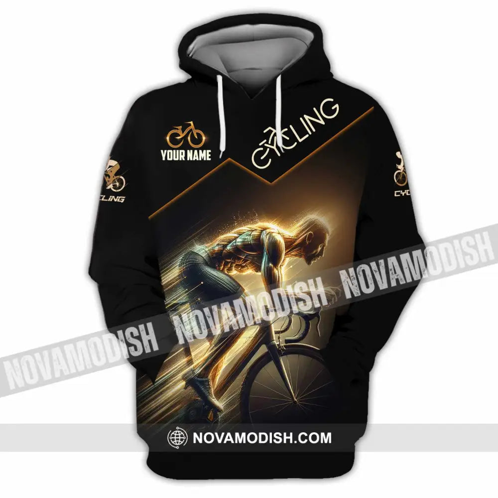 Unisex Shirt - Custom Cycling Shirt Hoodie / S T-shirt